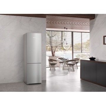 Miele Ψυγειοκαταψύκτης 371lt NoFrost Υ201.5xΠ59.7xΒ67.5εκ. Inox KFN 4395DD